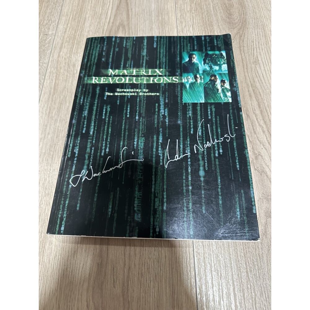 Matrix Revolutions Screenplay by Wachowski Brothers